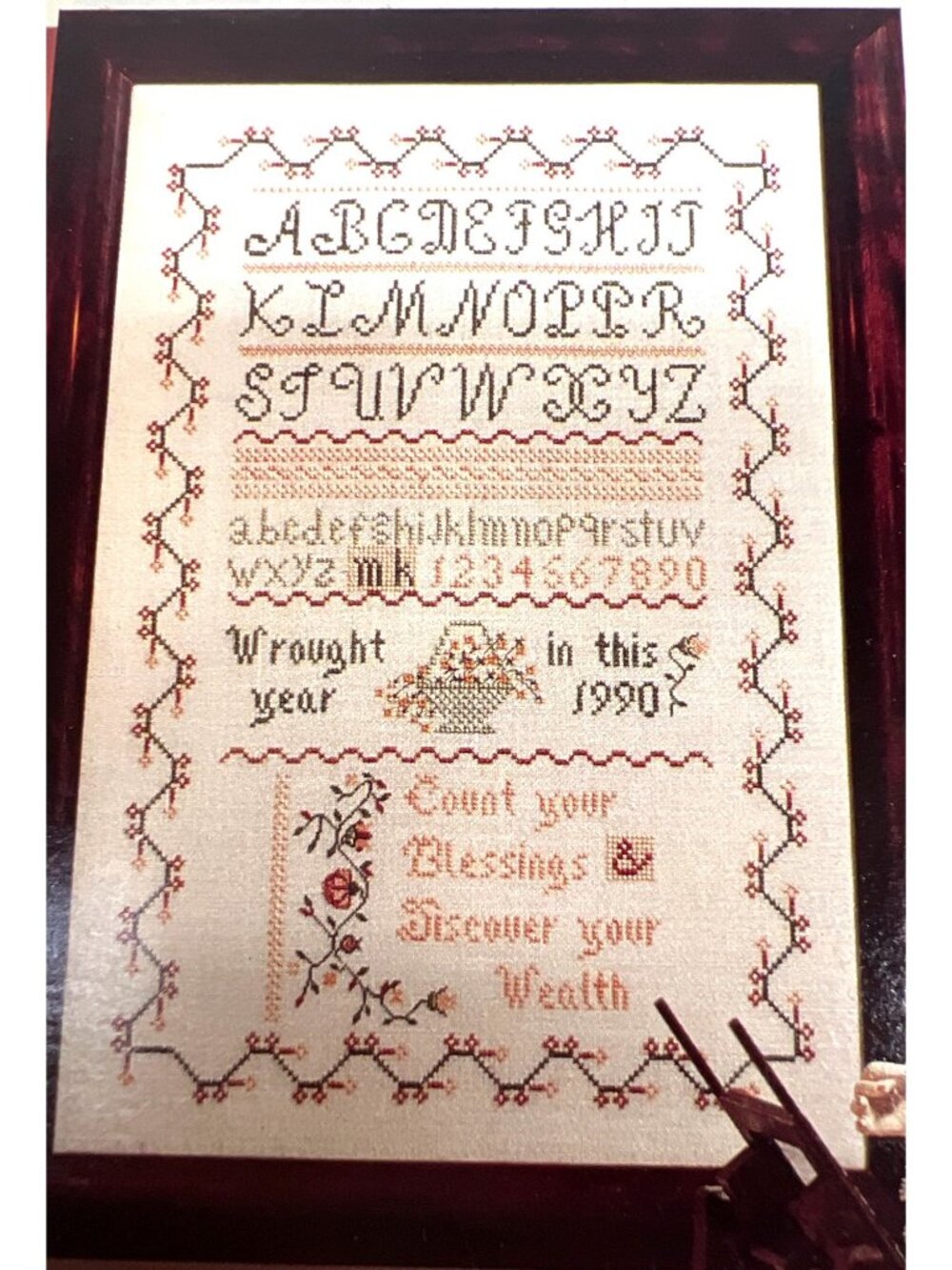 Lifes Treasures Counted Cross-Stitch Pattern By Kohl-Lection 1991